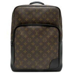 Louis Vuitton Dean Backpack Monogram Macassar Brown Black